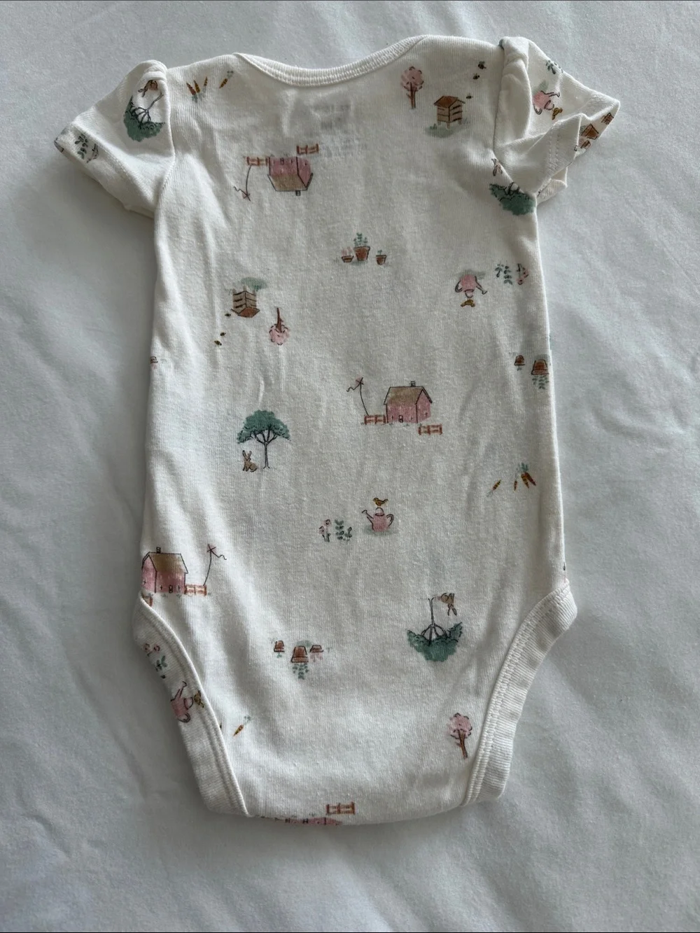 Carter's Pink & Cream Animal Print 3-Piece Set
